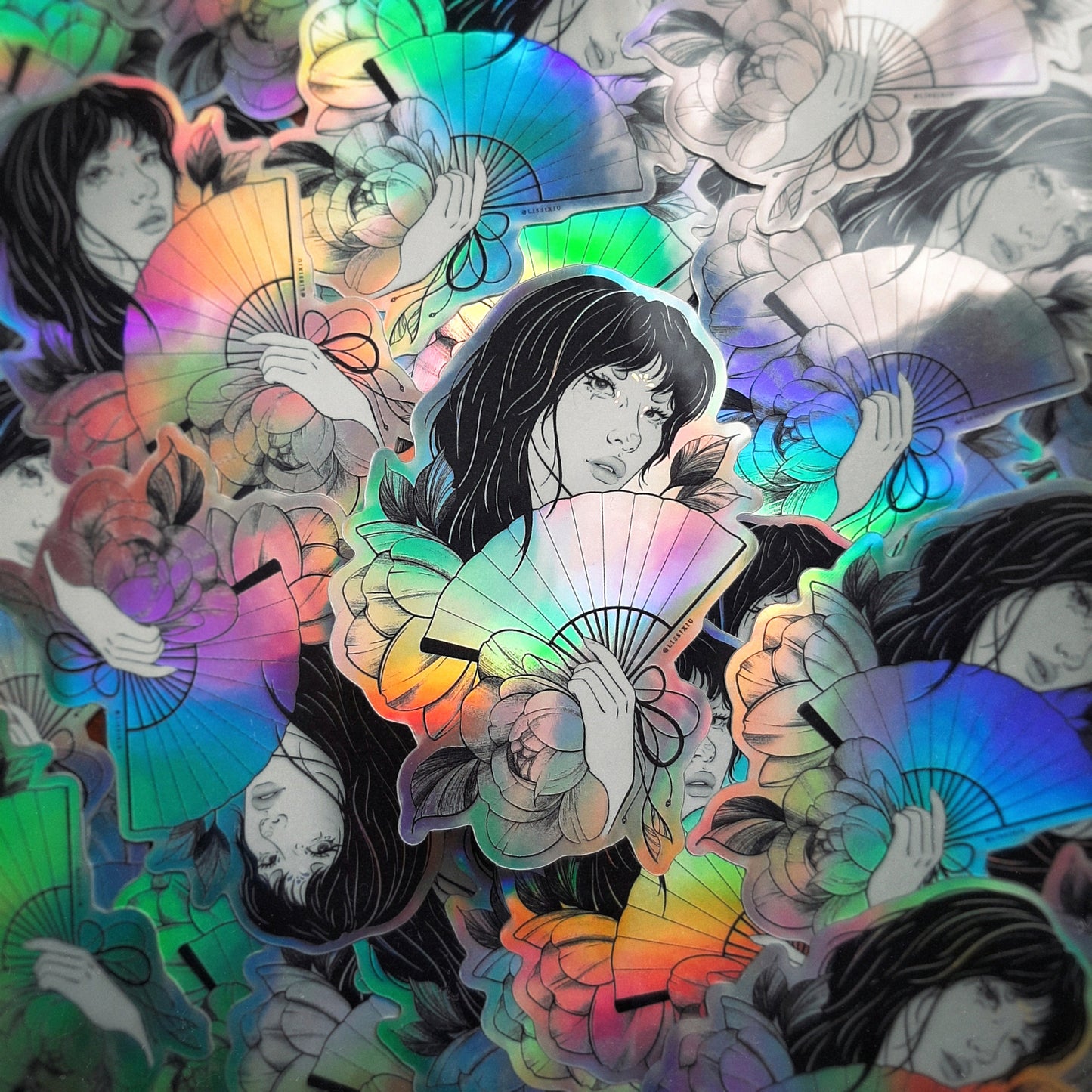 Holographic stickers