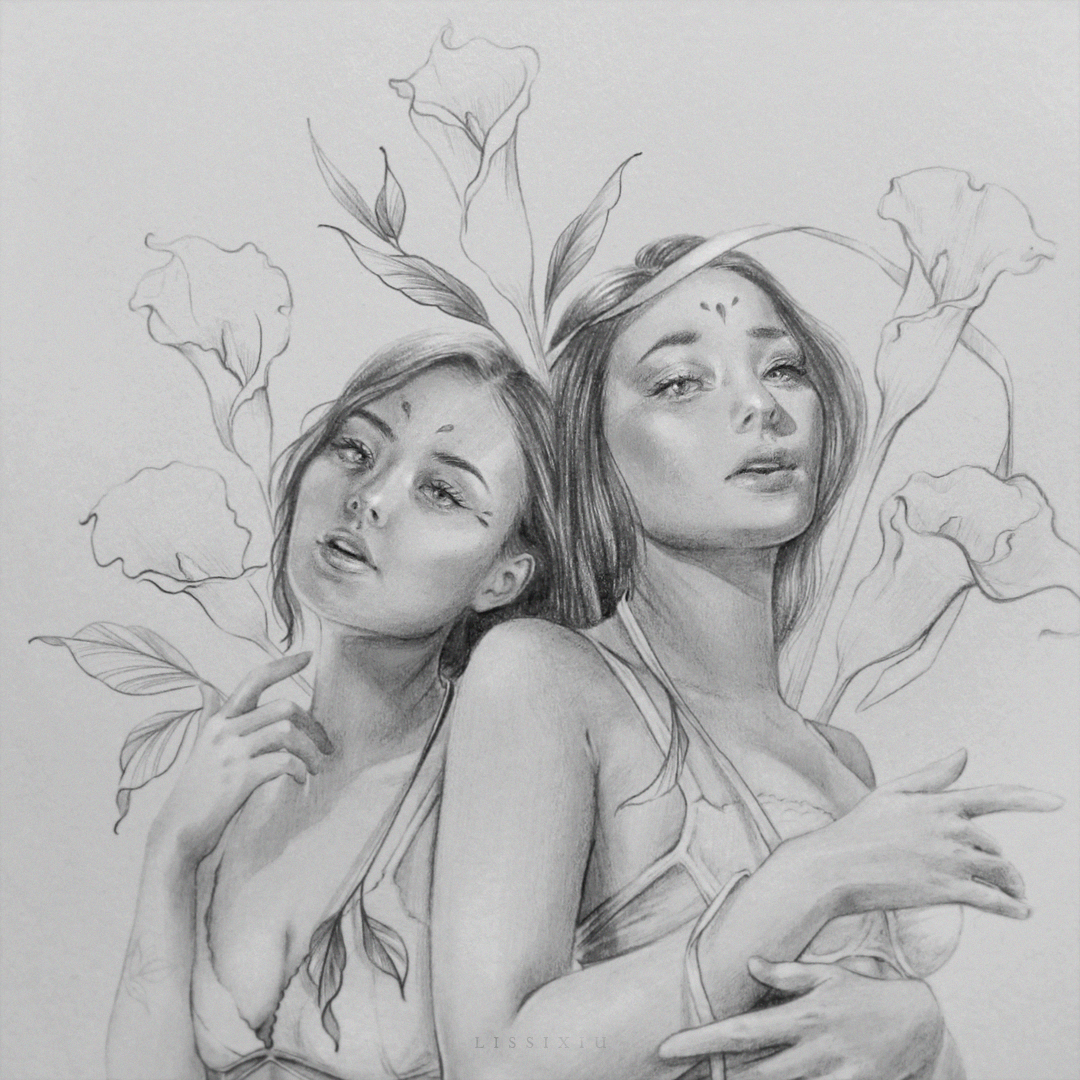 And There Were Lilies print