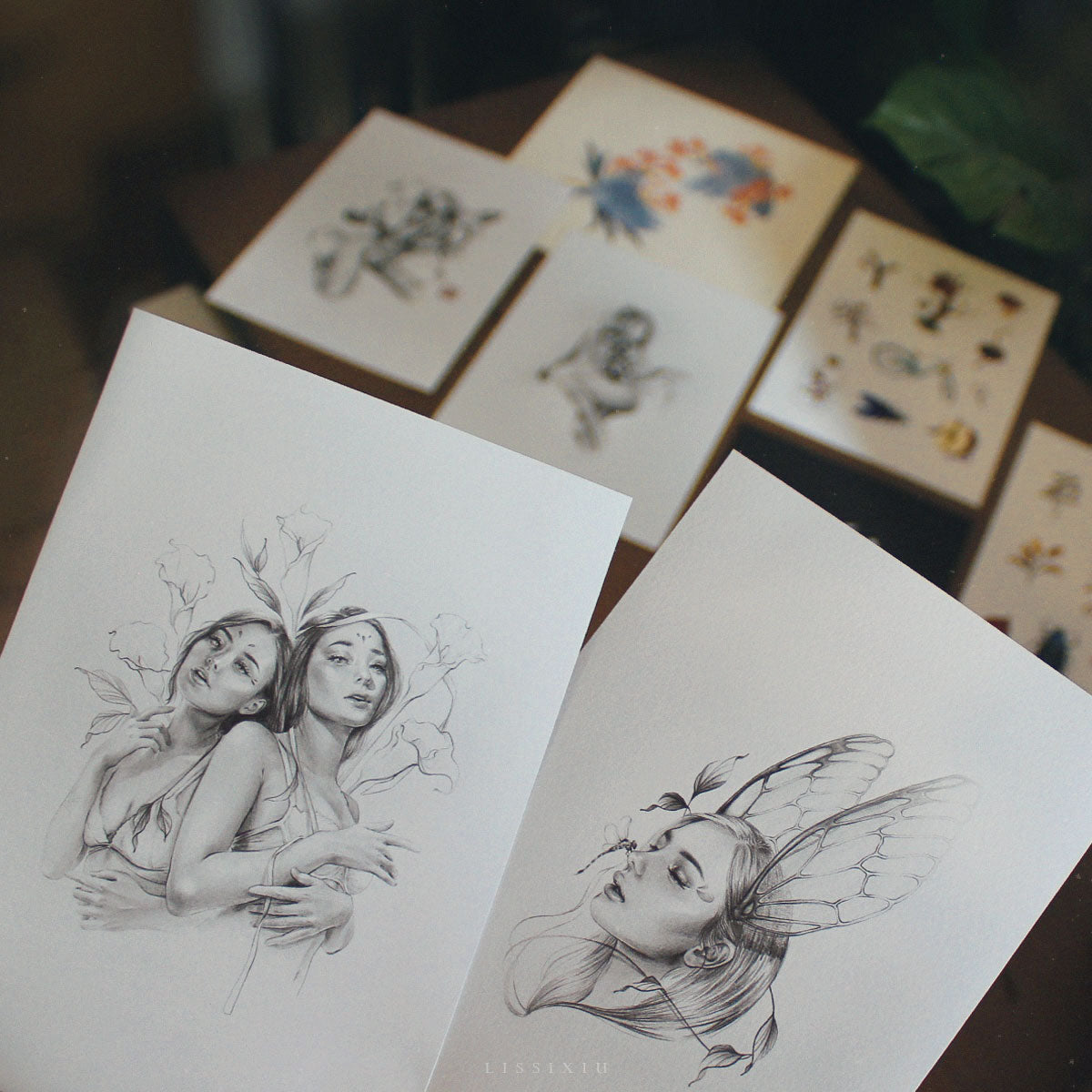 And There Were Lilies print
