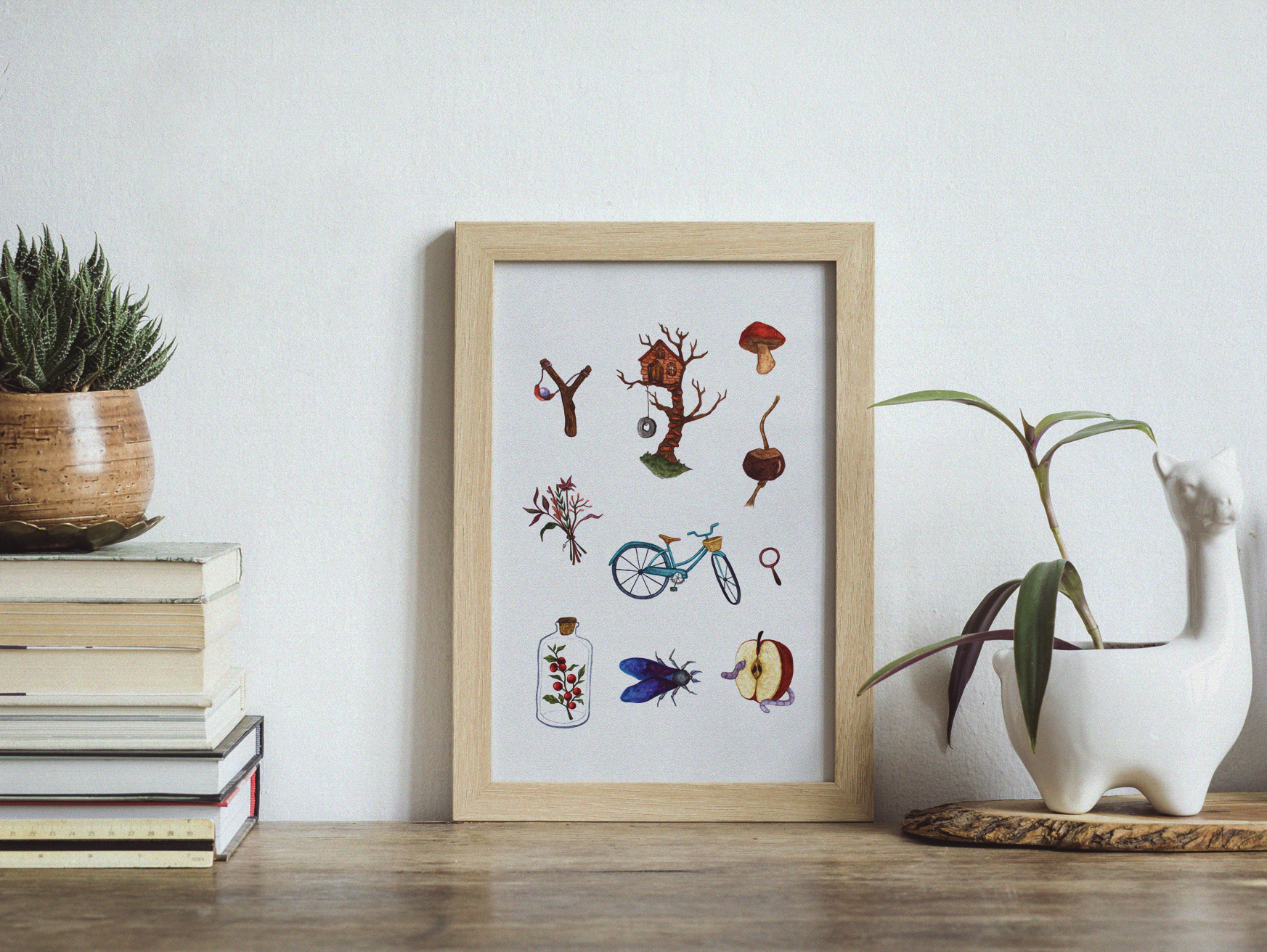 Once Upon A Childhood print