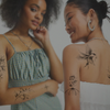 Forest Fae temporary tattoos